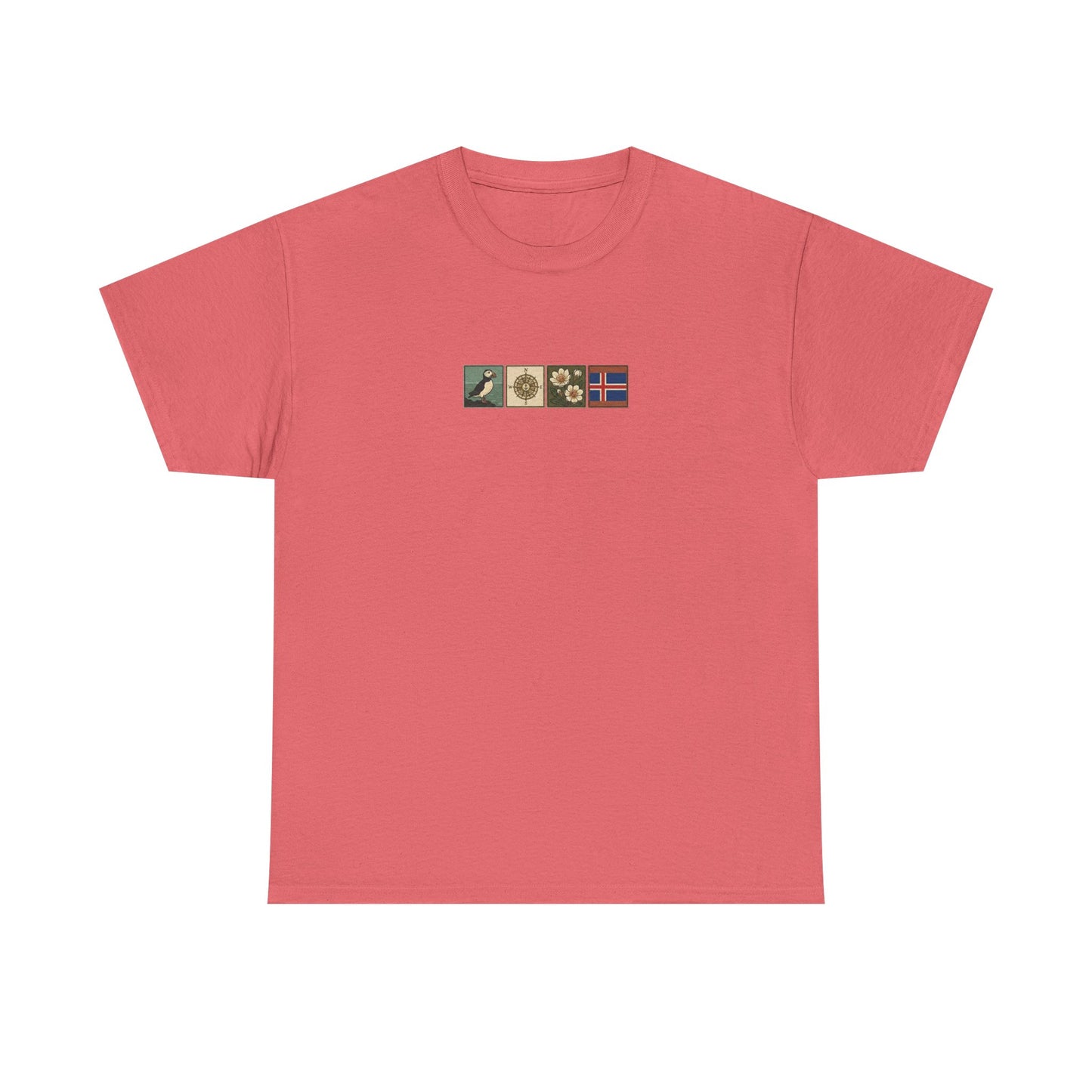 Iceland Vik - 4 panel front design - Unisex Heavy Cotton Tee