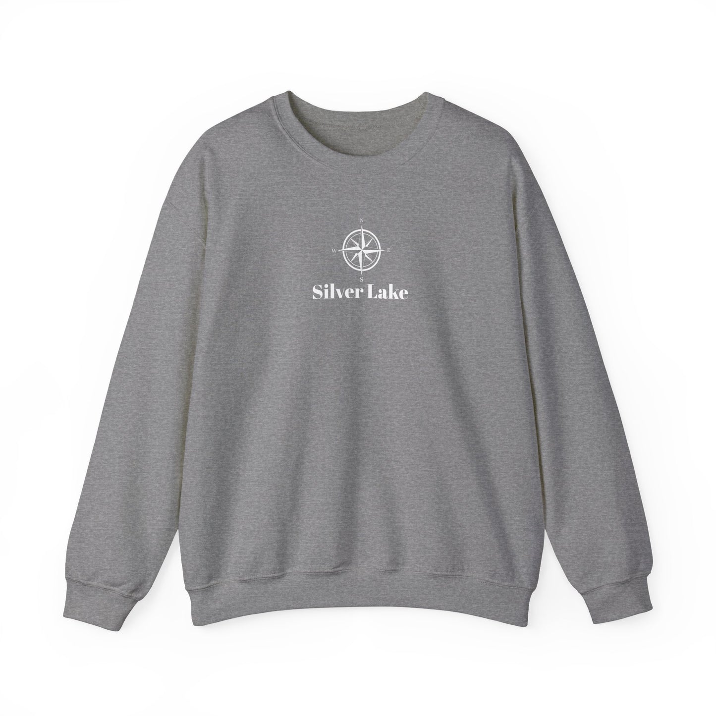 Silver Lake Compass Rose Unisex Heavy Blend™ Crewneck Sweatshirt