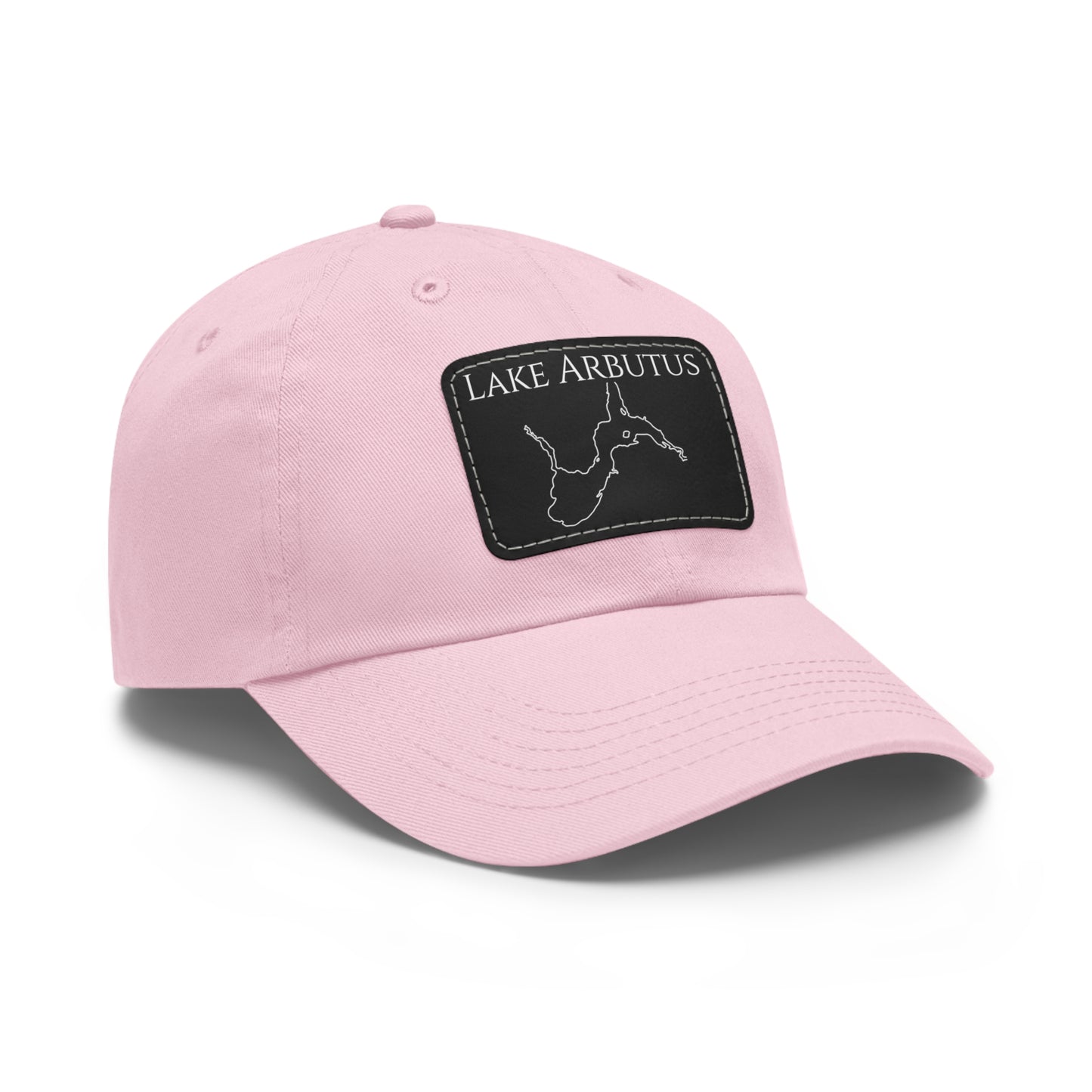 Lake Arbutus Embroidered Hat with Leather Patch