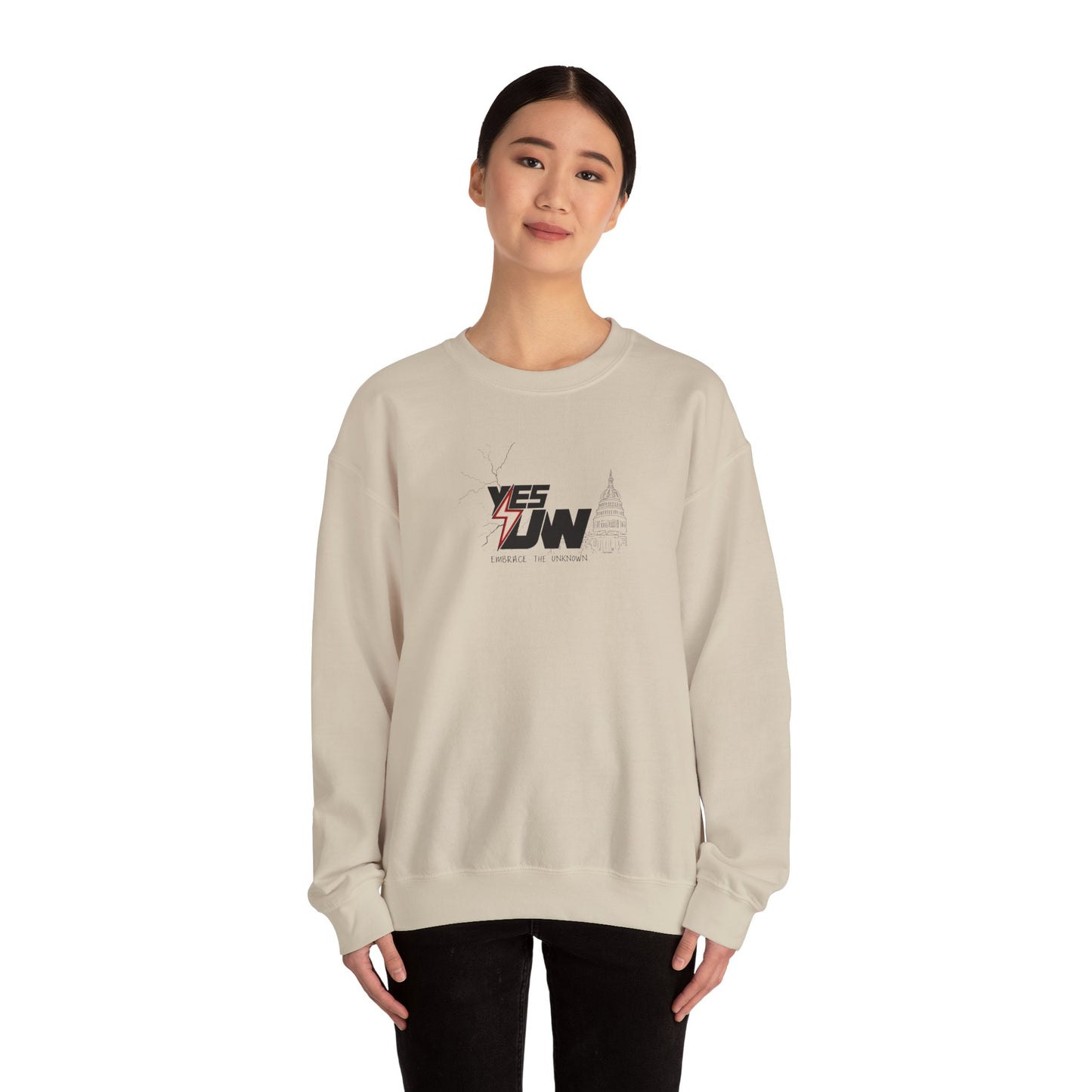Yes UW - Unisex Heavy Blend™ Crewneck Sweatshirt