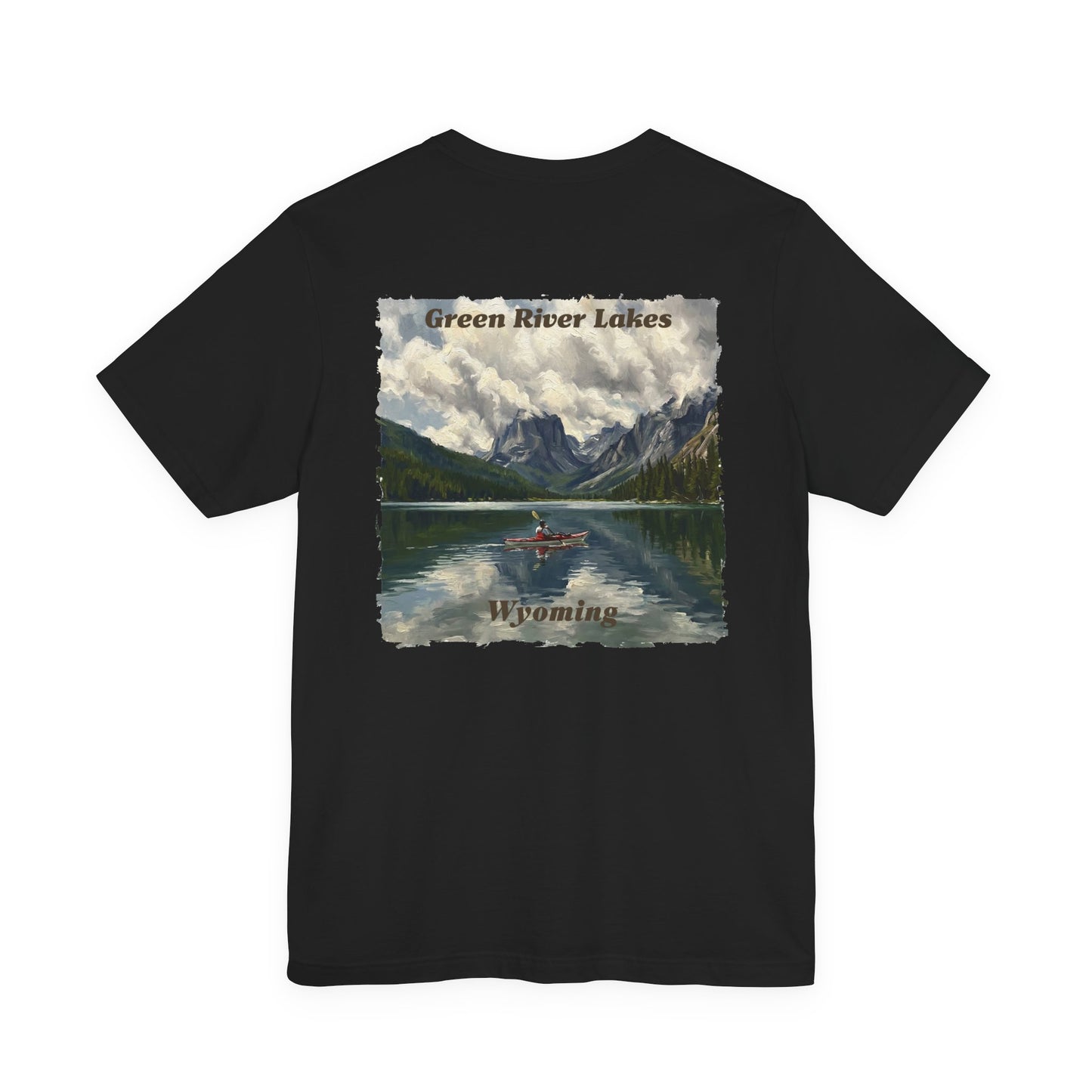 ToOrder Enjoy the Adventure: Green River Lakes Wyoming Tee — Bella & Canvas