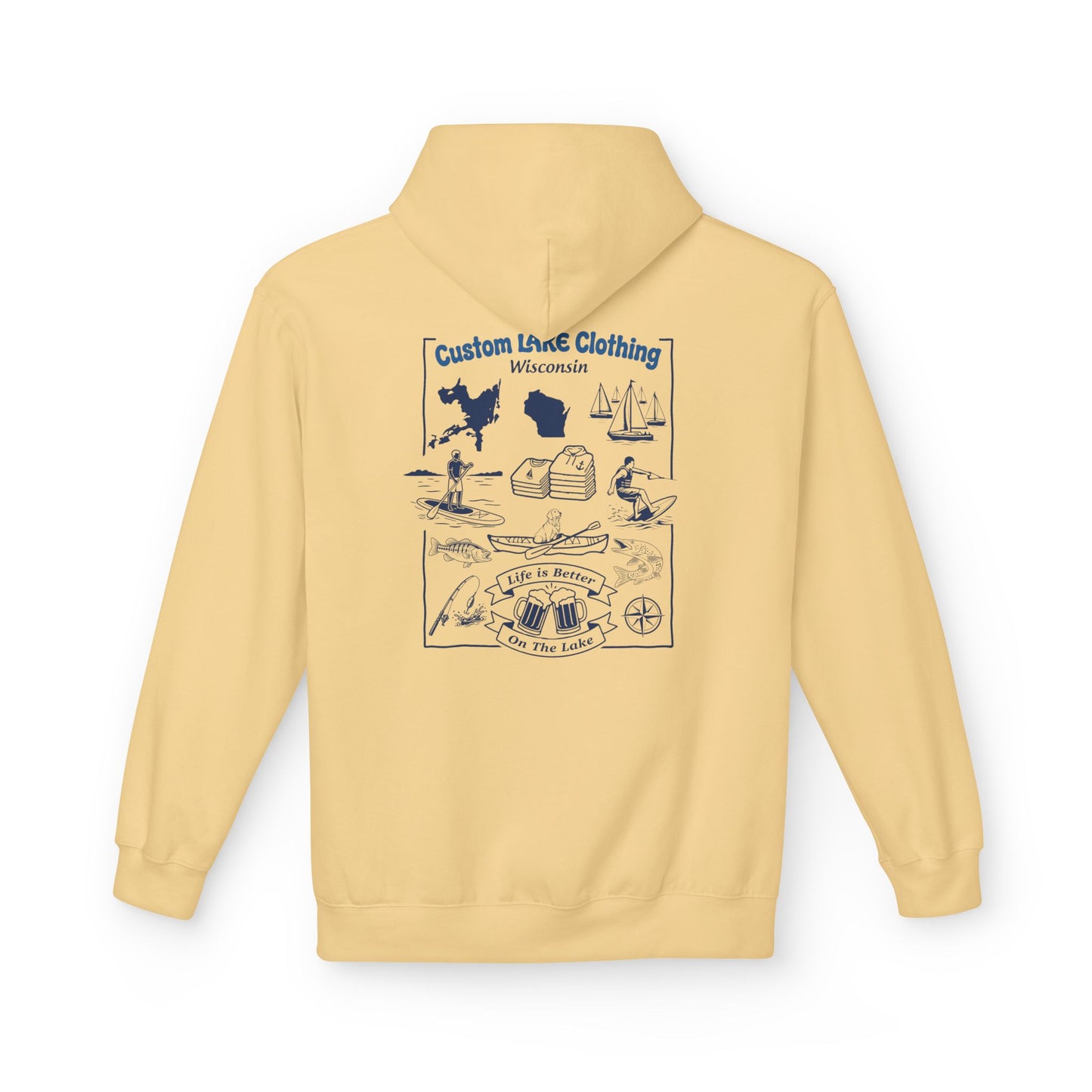 Midweight Travel Hoodie - Softstyle Gildan