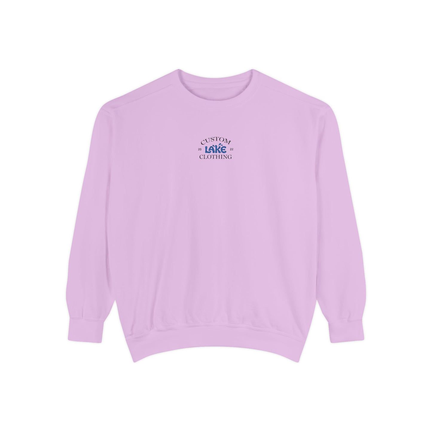 Crewneck Sweatshirt Embroidered - Comfort Colors