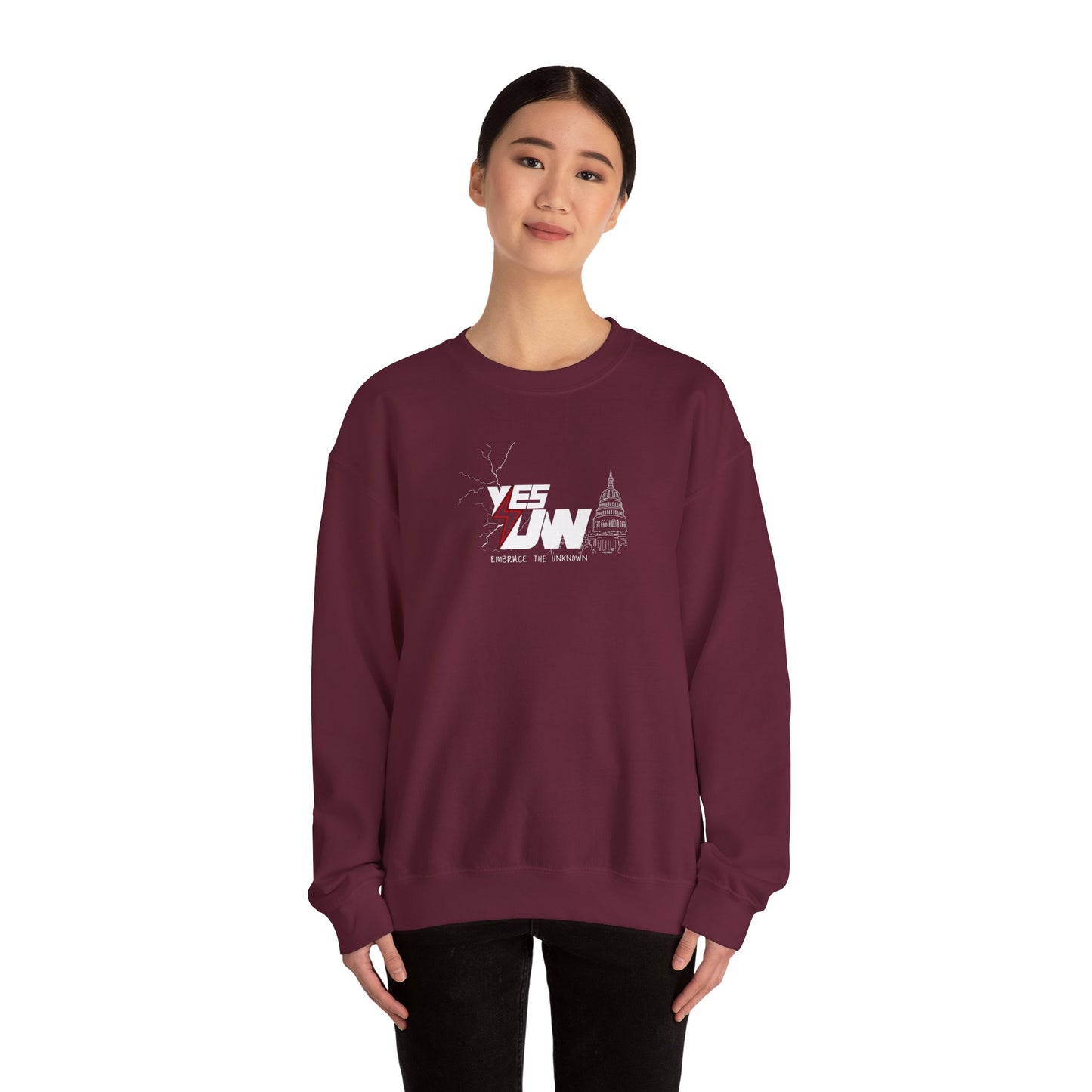 Yes UW - Unisex Heavy Blend™ Crewneck Sweatshirt