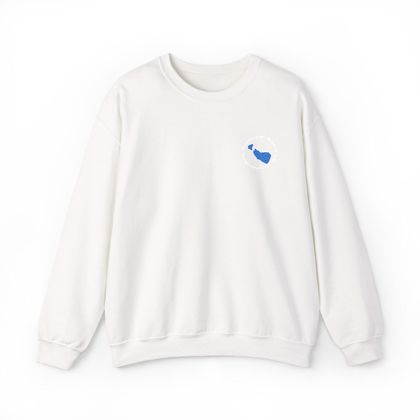Ashippun Lake Embroidered Crewneck