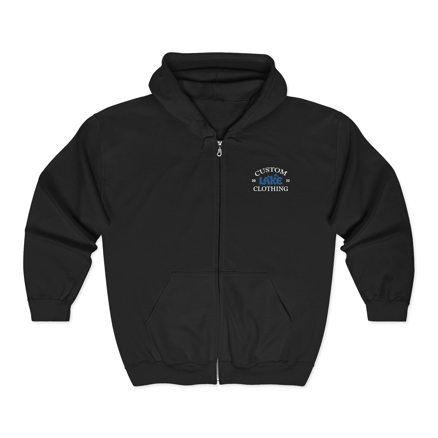 Custom Lake Clothing Zip up Hoodie -