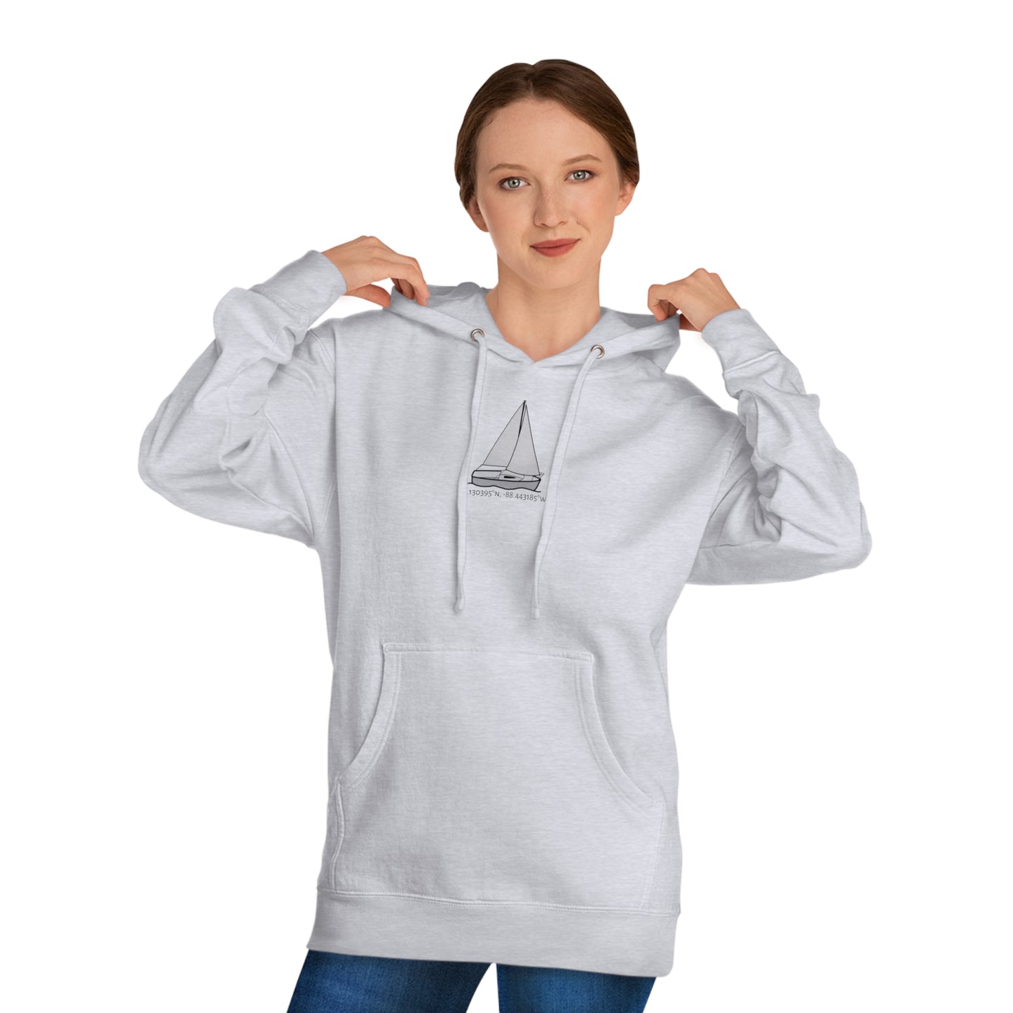 Sailboat comfort Unisex Hooded Sweatshirt ITC