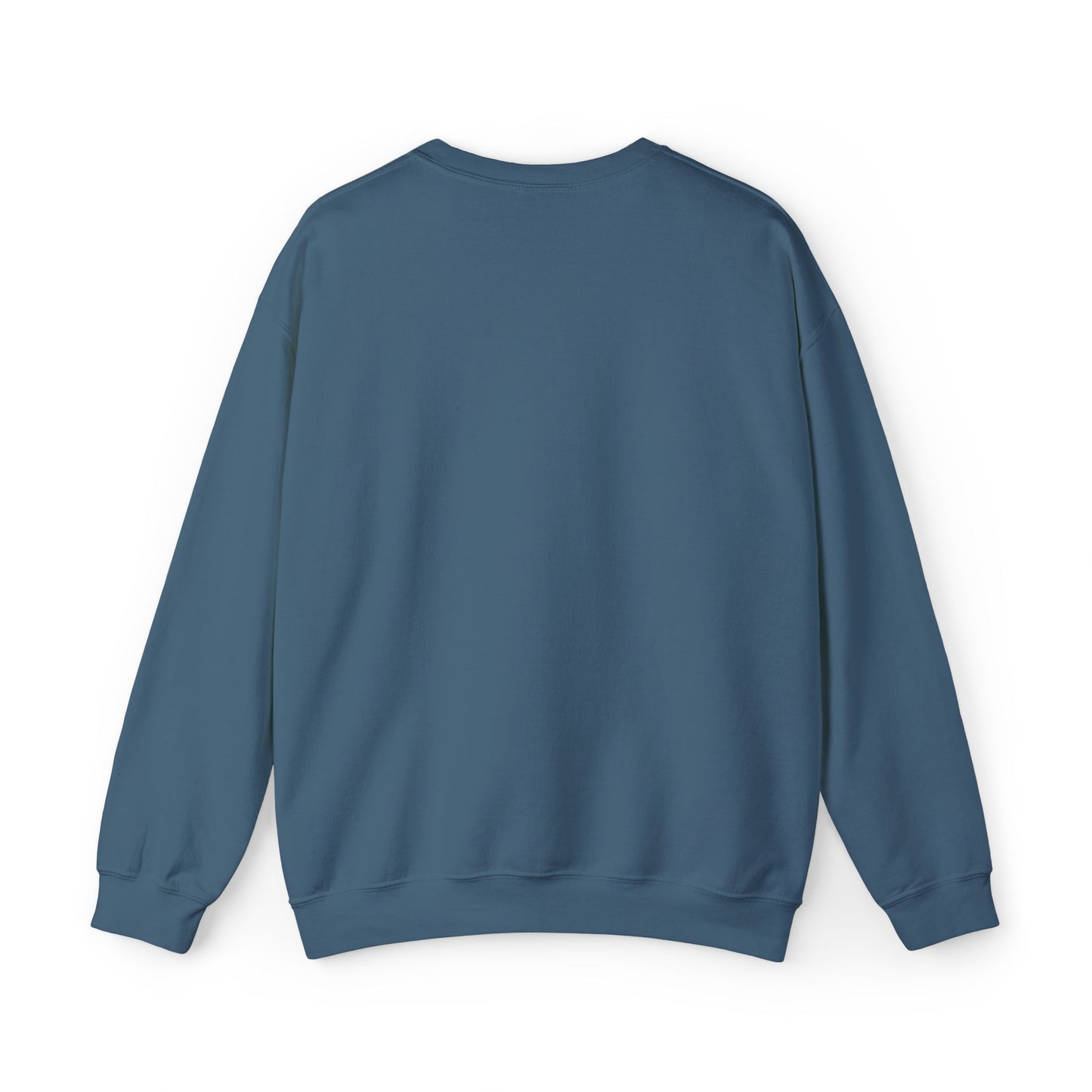 Okauchee Lake Embroidered circle text Oconomowoc WI Unisex Heavy Blend™ Crewneck Sweatshirt