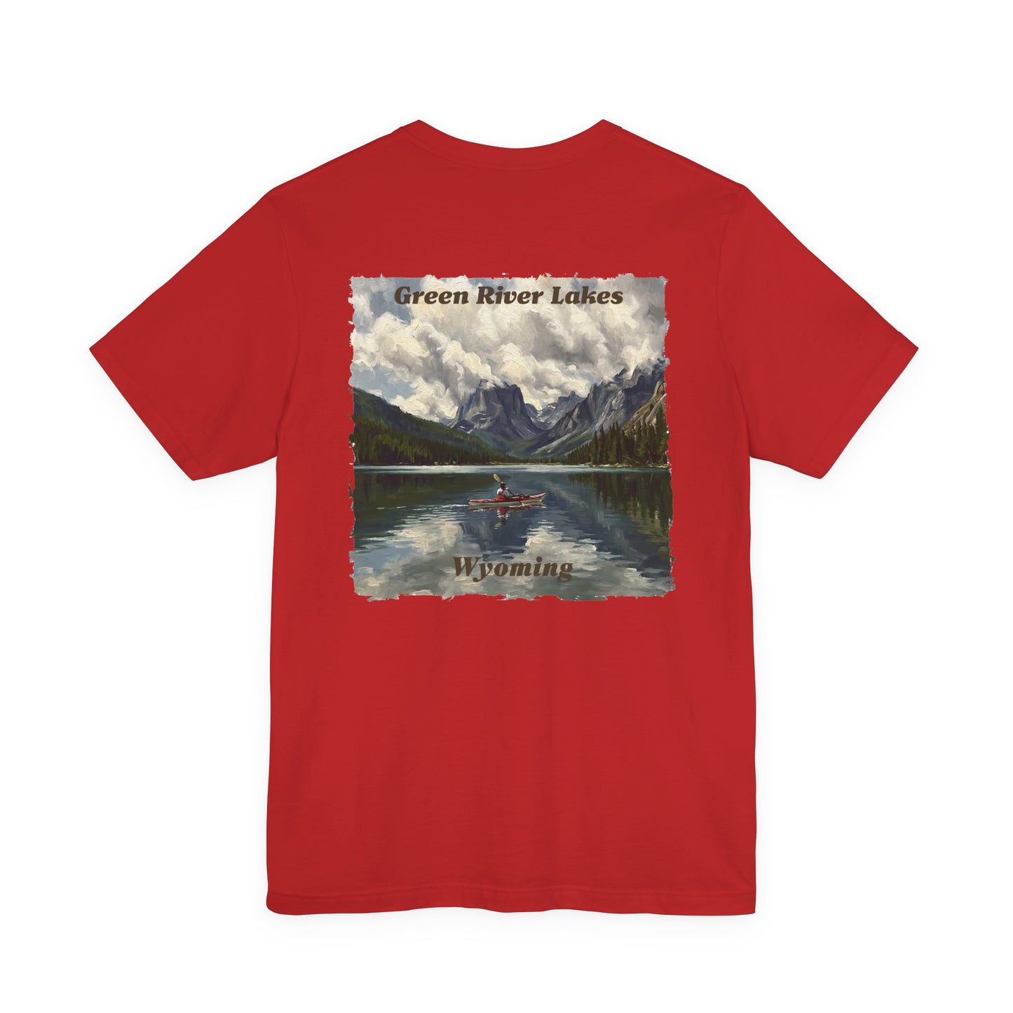 ToOrder Enjoy the Adventure: Green River Lakes Wyoming Tee — Bella & Canvas