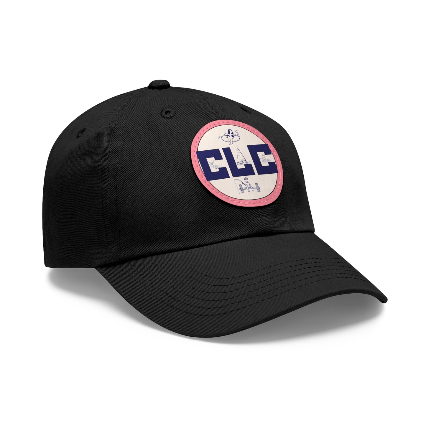 CLC Hat with Embroidered Leather Patch