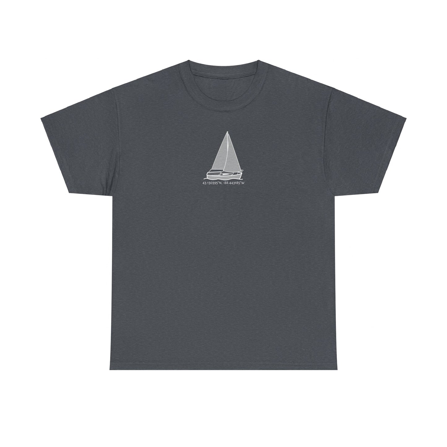 Sailboat Comfort Unisex Heavy Cotton Tee