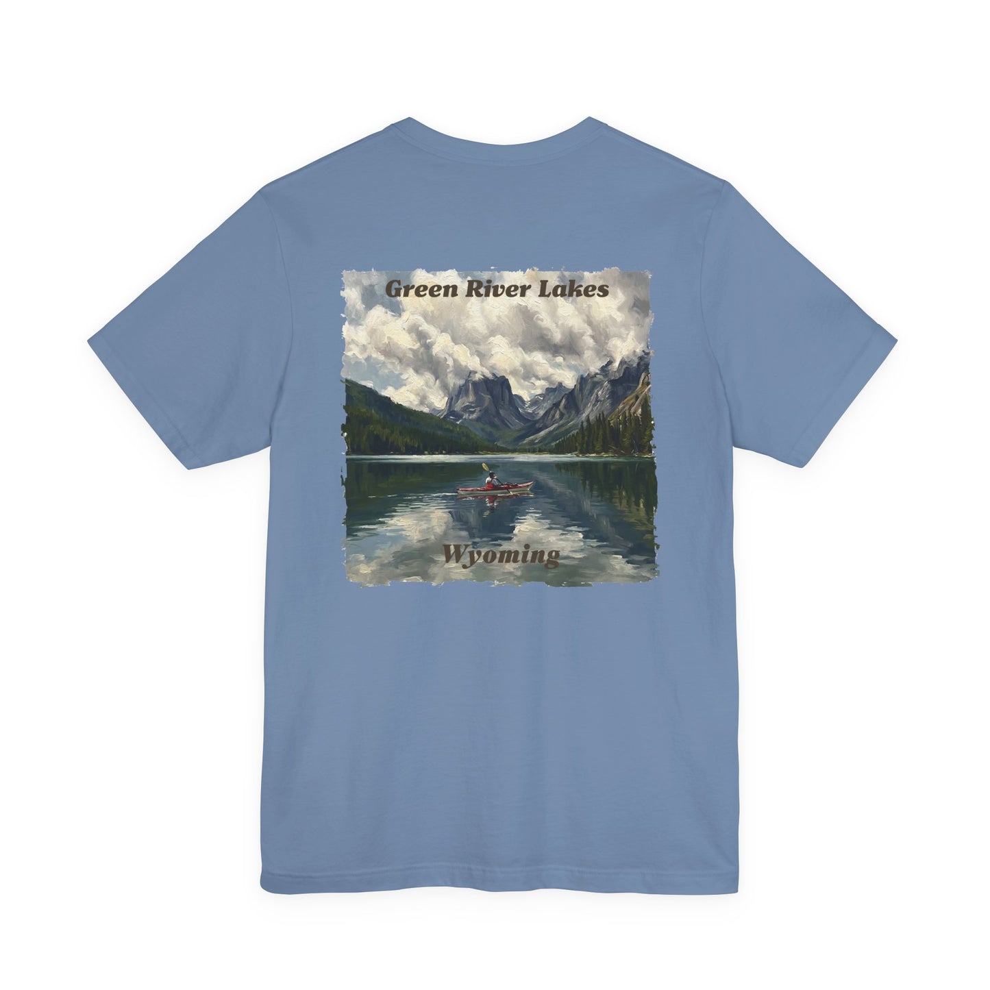 ToOrder Enjoy the Adventure: Green River Lakes Wyoming Tee — Bella & Canvas