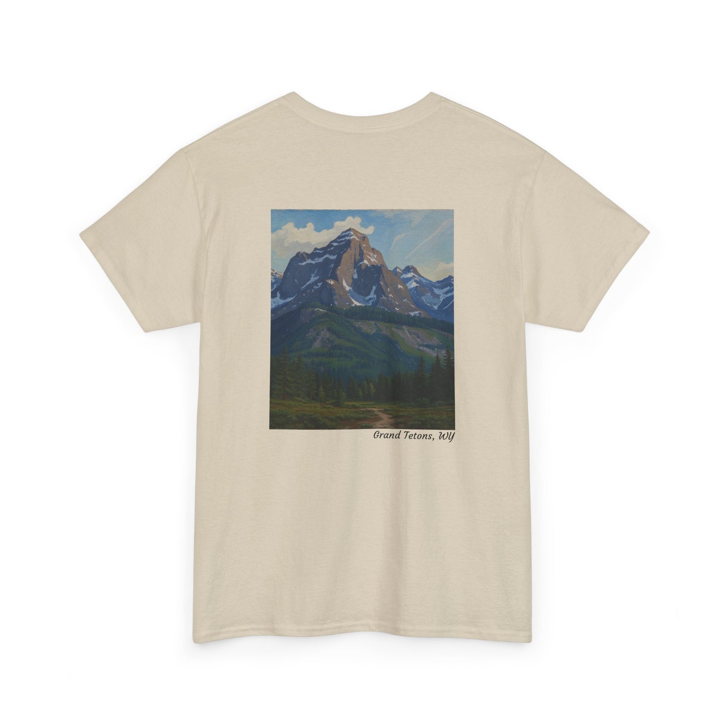 Grand Tetons Enjoy the adventure Earth Graphic Gildan T‑Shirt
