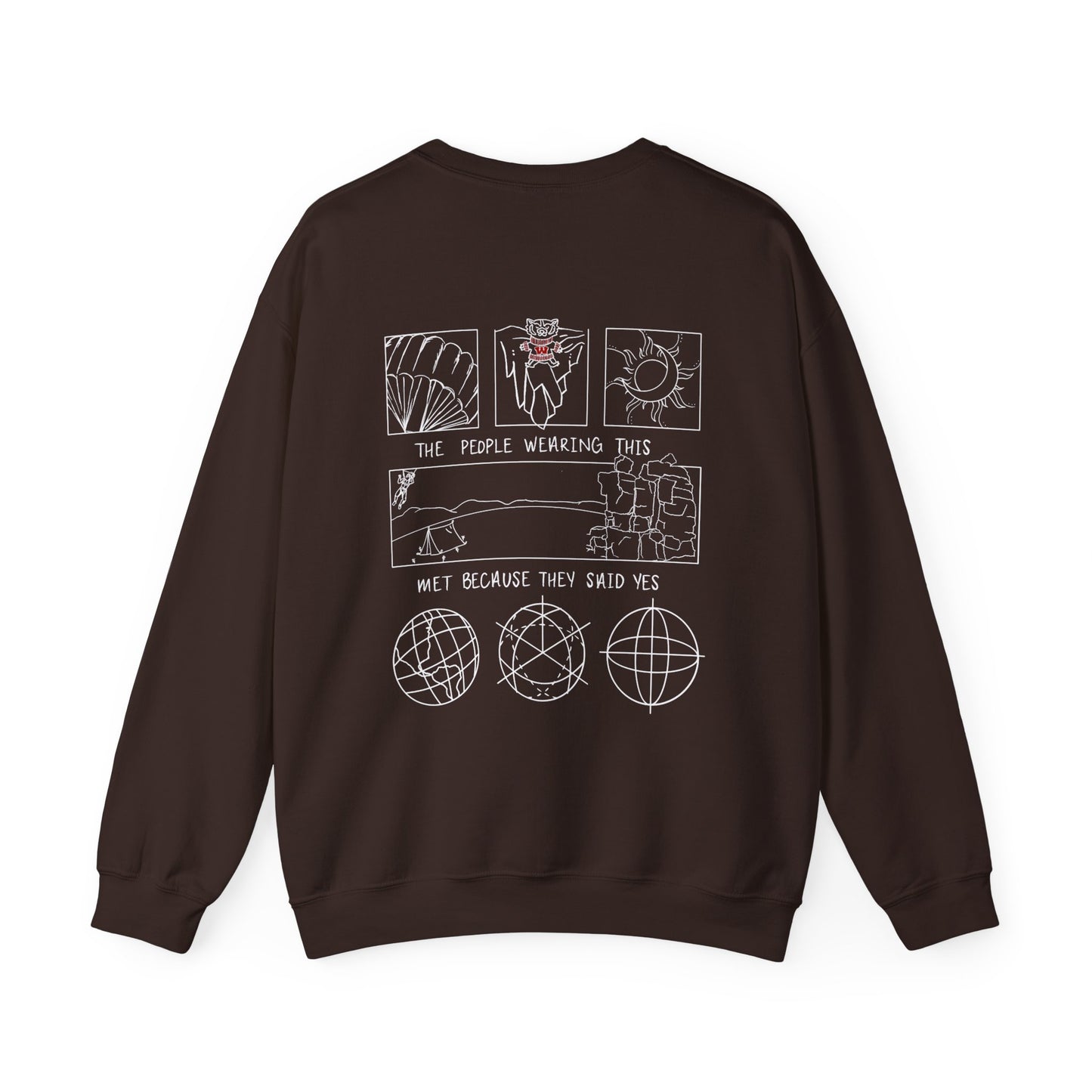 Yes UW - Unisex Heavy Blend™ Crewneck Sweatshirt
