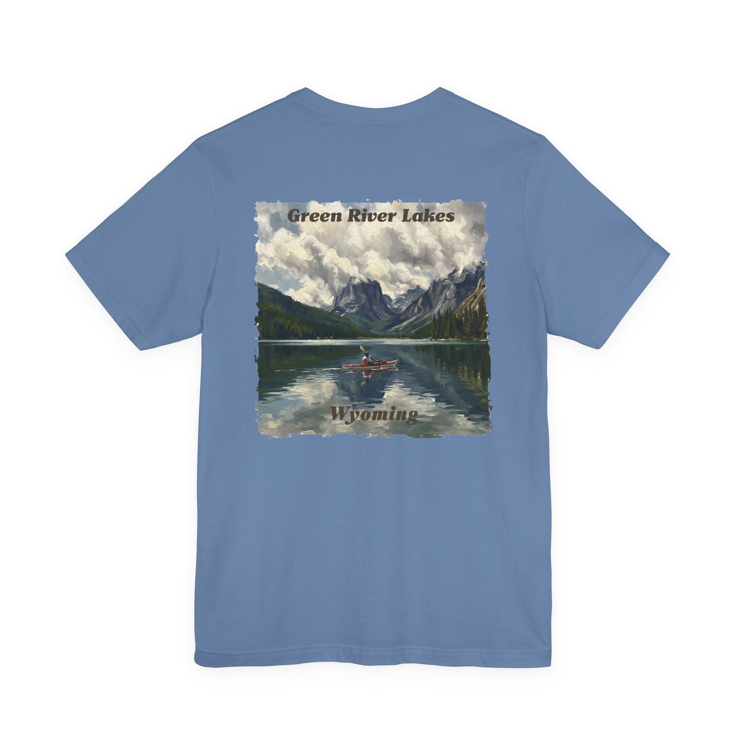 ToOrder Enjoy the Adventure: Green River Lakes Wyoming Tee — Bella & Canvas