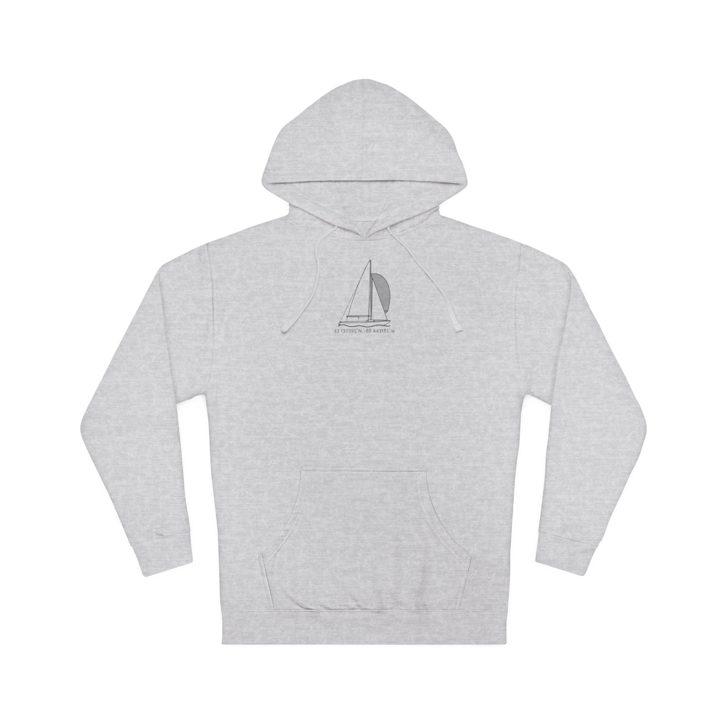 Yngling Sailboat Unisex Hooded Sweatshirt ITC
