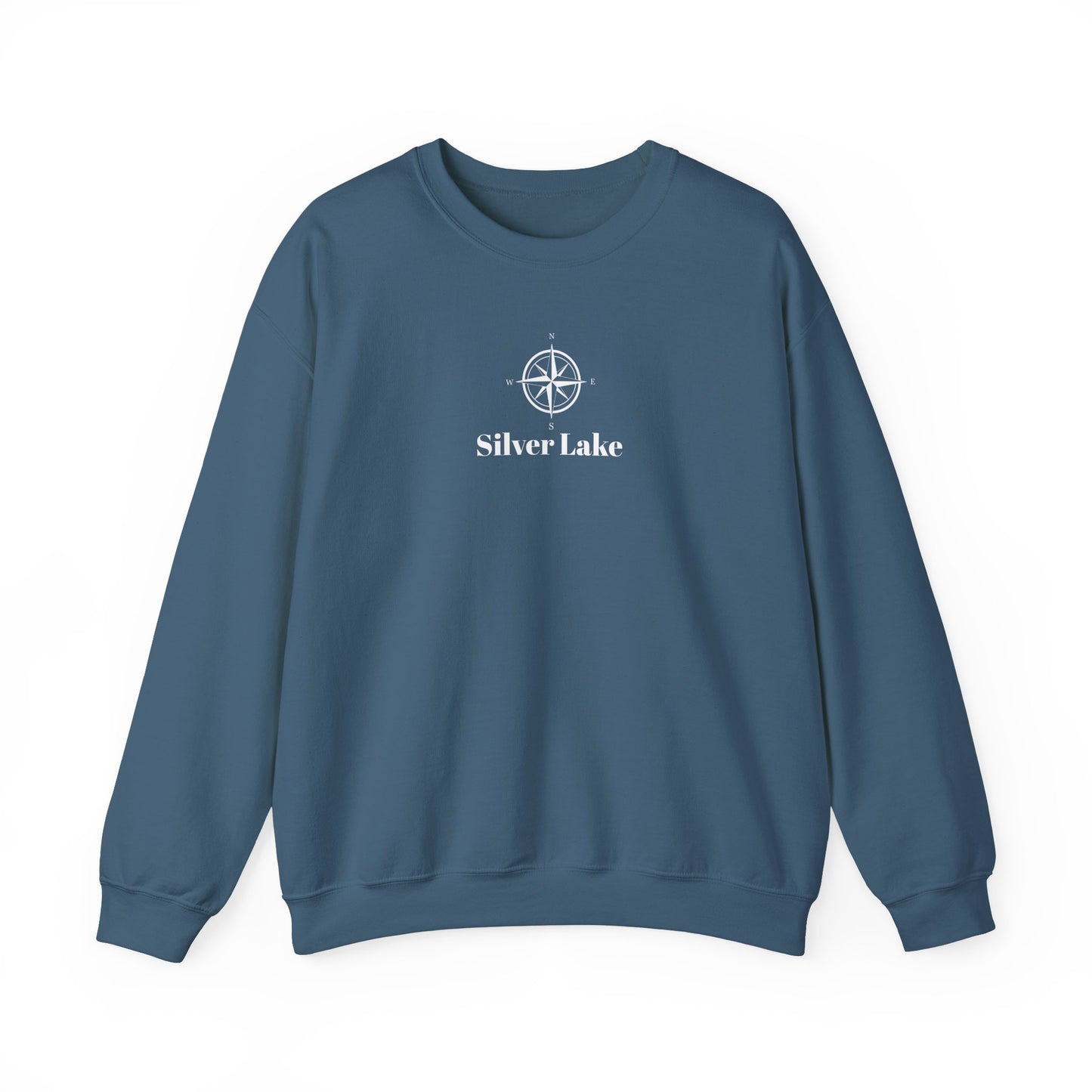 Silver Lake Compass Rose Unisex Heavy Blend™ Crewneck Sweatshirt