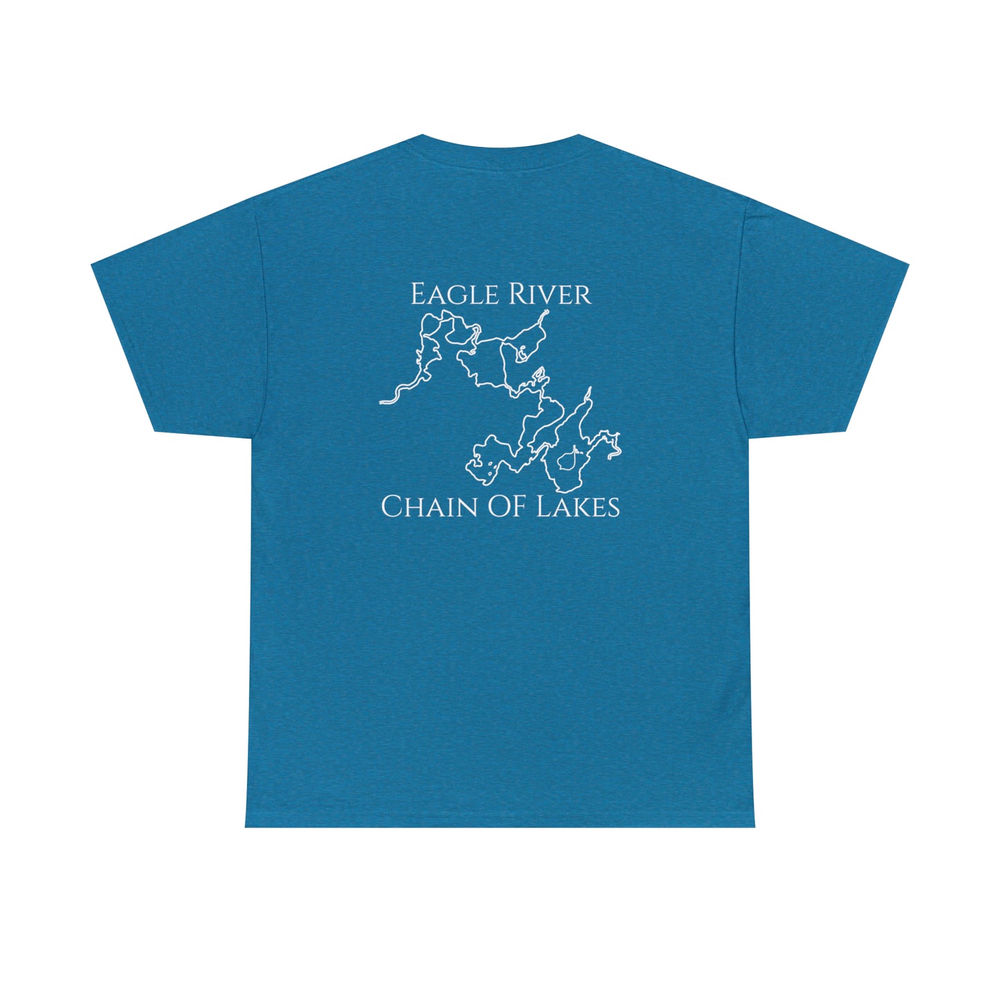 Eagle River Kayak Dog - Unisex Heavy Tee Shirt