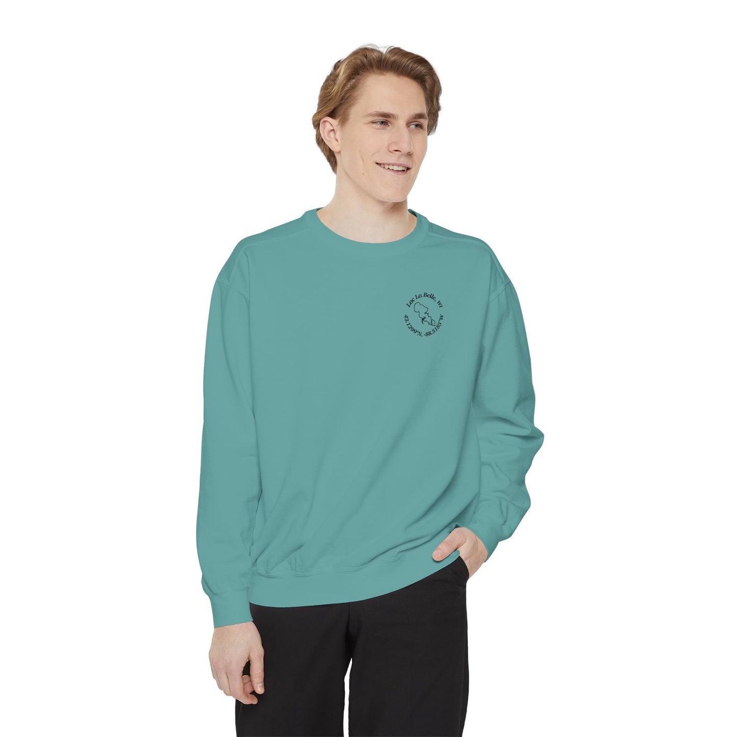 Custom Graphic Sailing - Comfort Colors Crewneck