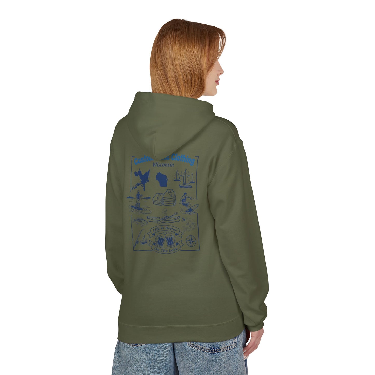 Midweight Travel Hoodie - Softstyle Gildan