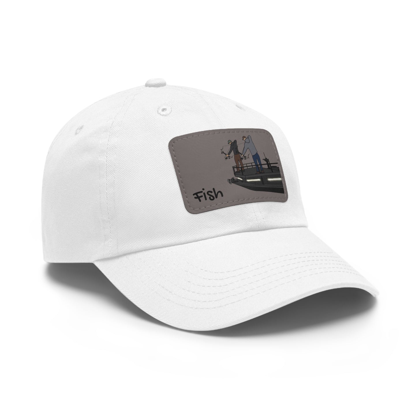 Hat with Leather Patch