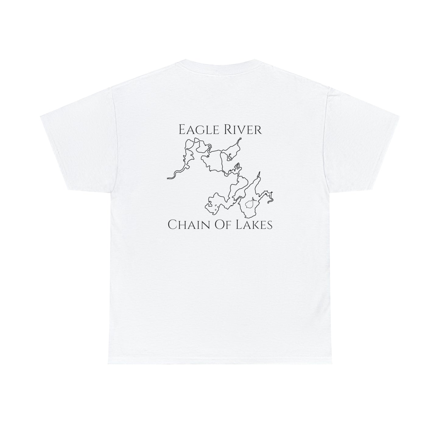 Eagle River Kayak Dog - Unisex Heavy Tee Shirt