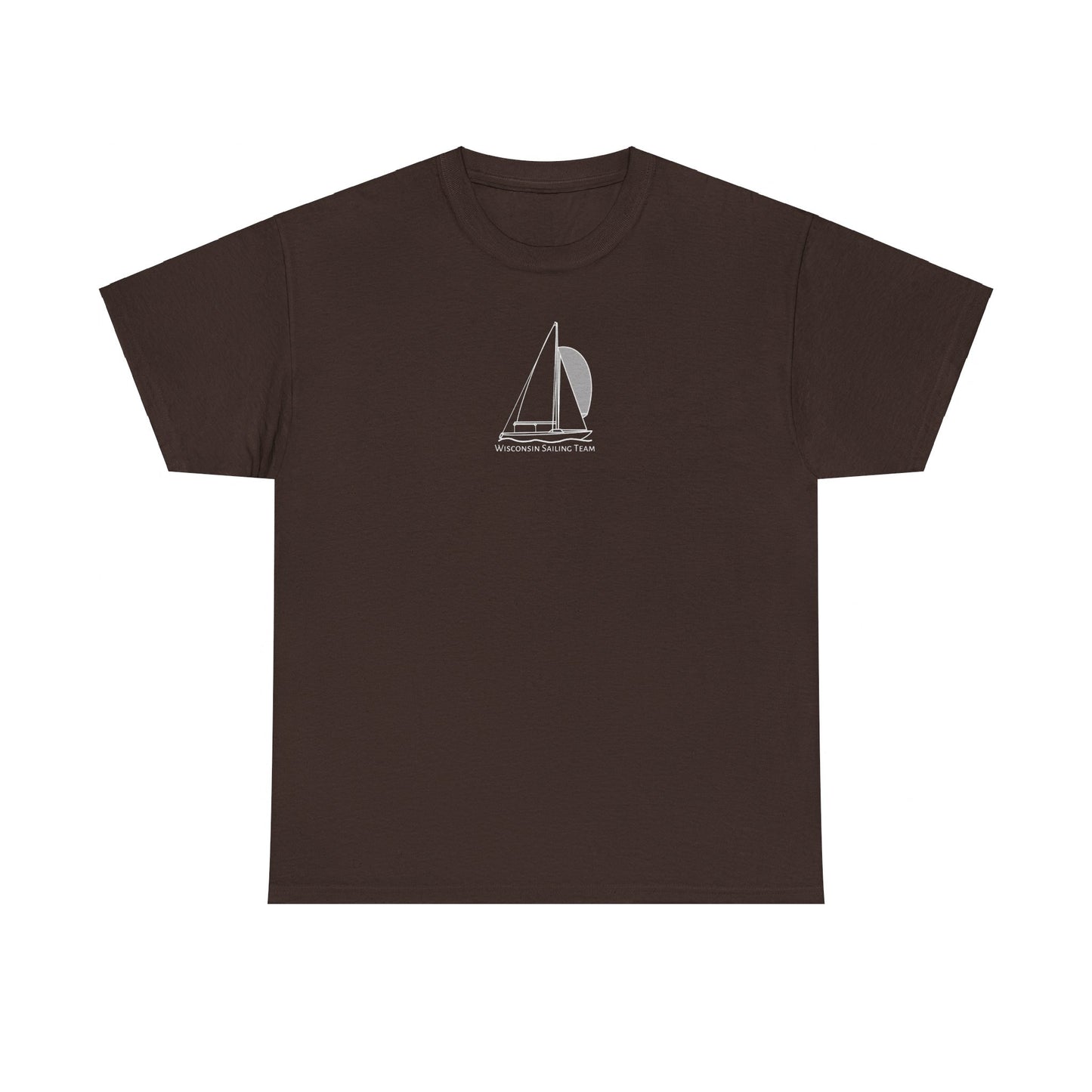 Wisconsin Sailing Team Yngling Model Unisex Heavy Cotton Tee