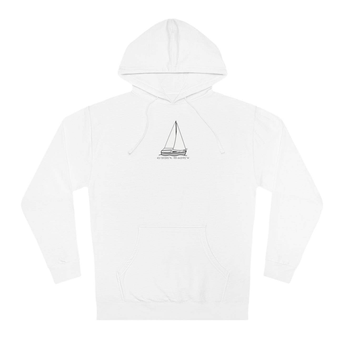 Sailboat comfort Unisex Hooded Sweatshirt ITC