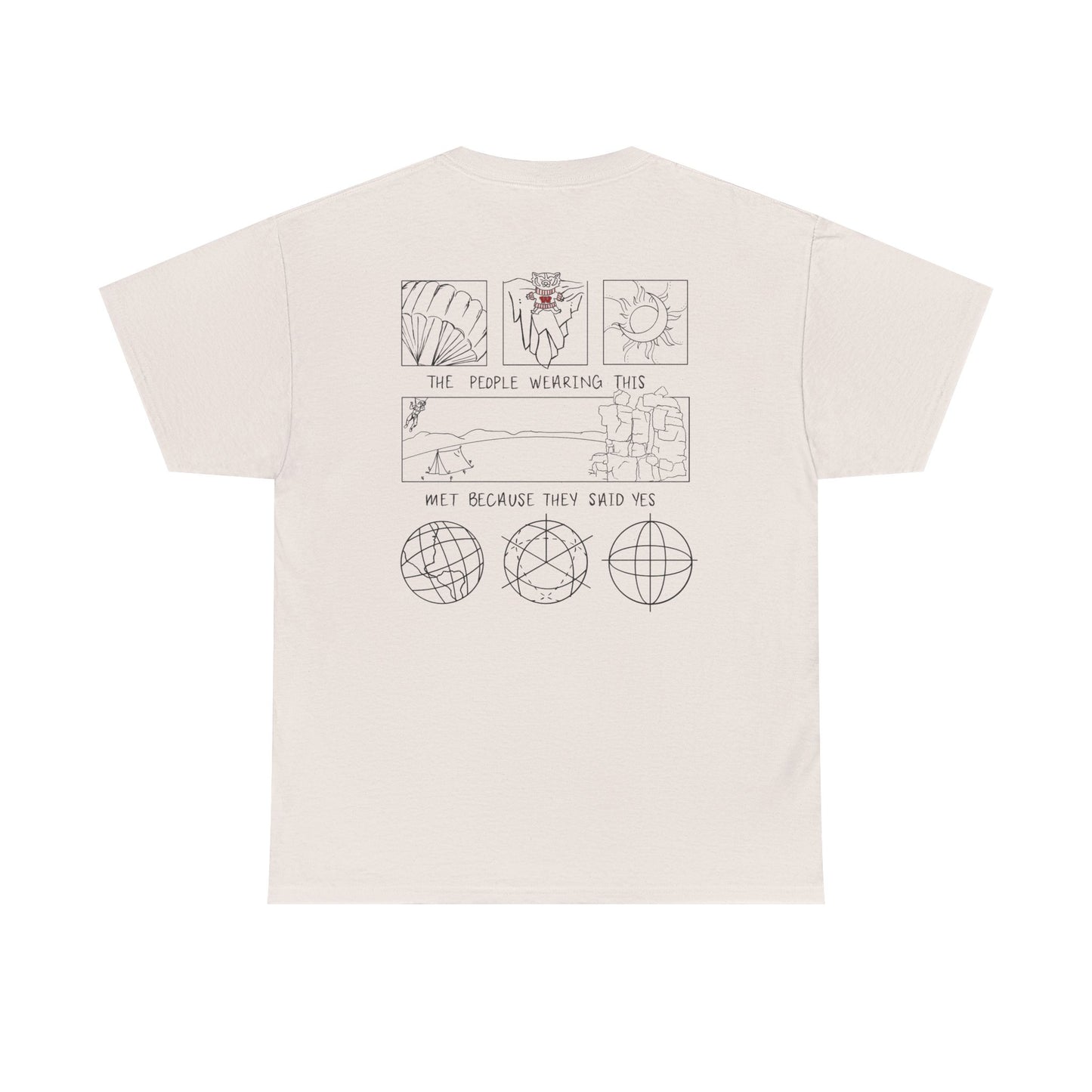 Yes UW T-Shirt - Unisex Heavy Cotton Tee