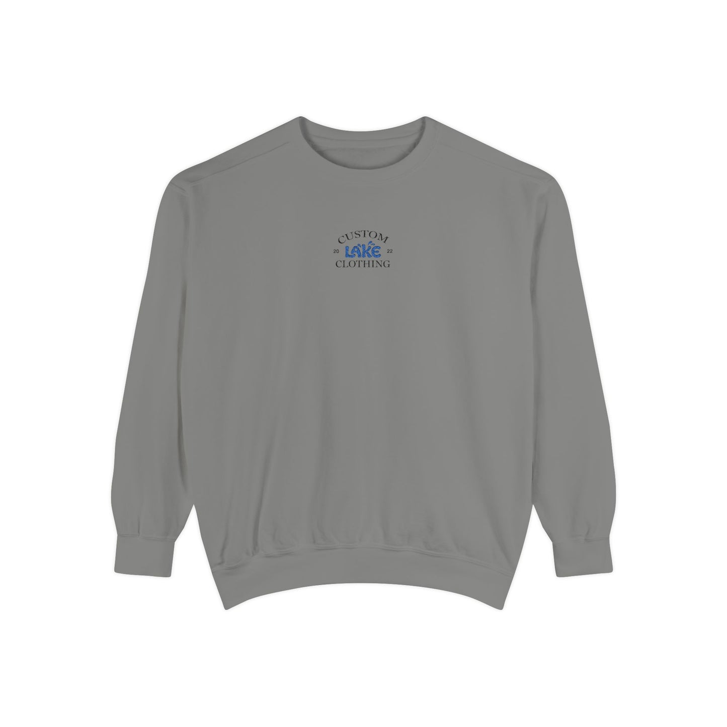 Crewneck Sweatshirt Embroidered - Comfort Colors