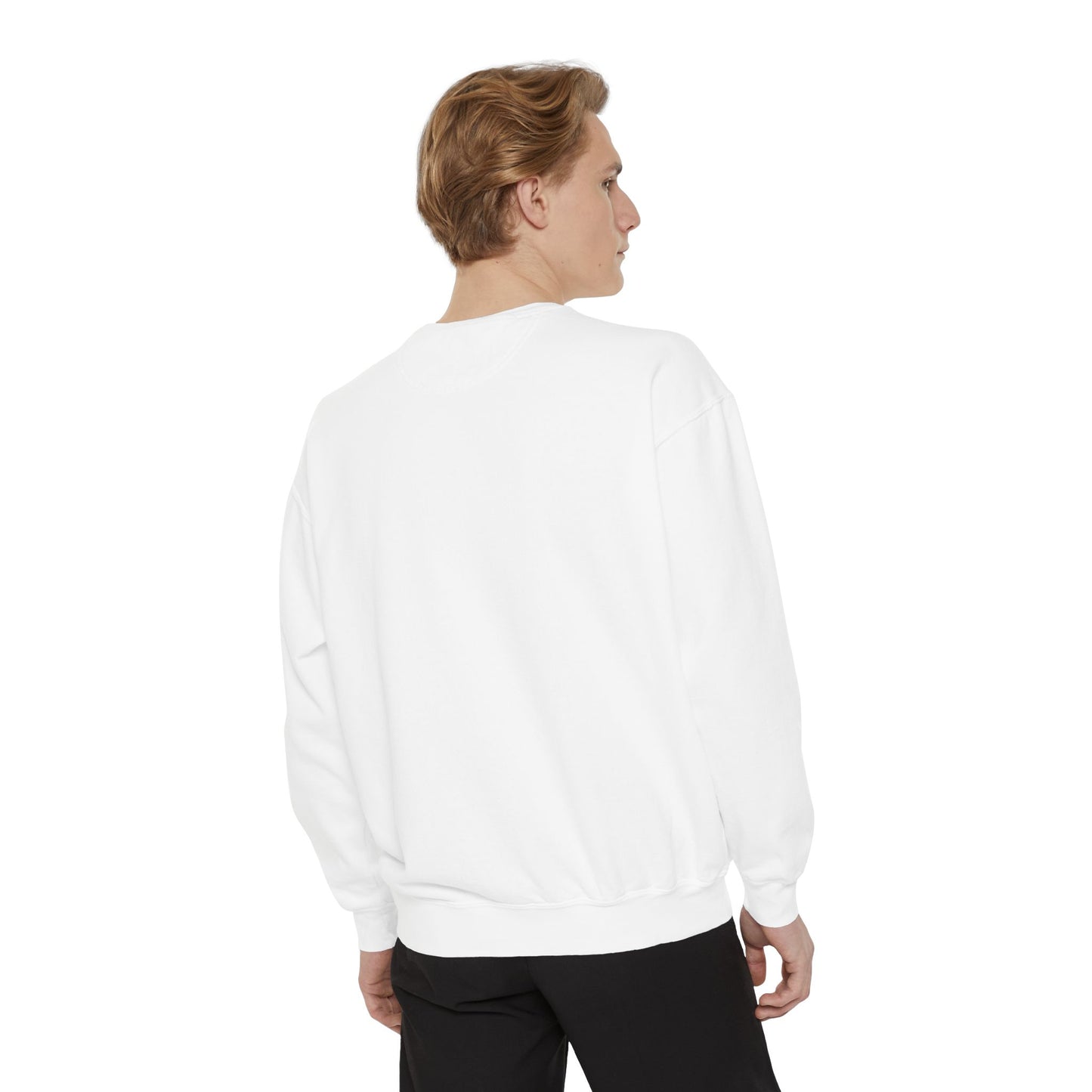 Surfing One Line Design Crewneck Sweatshirt - Comfort Colors