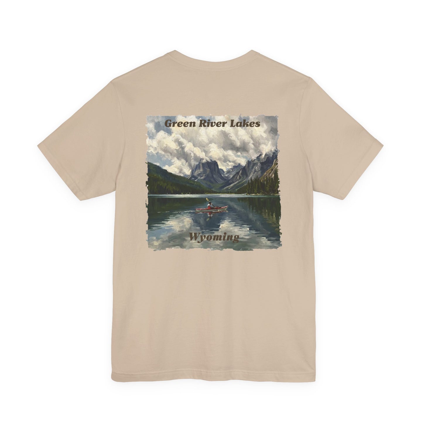 ToOrder Enjoy the Adventure: Green River Lakes Wyoming Tee — Bella & Canvas
