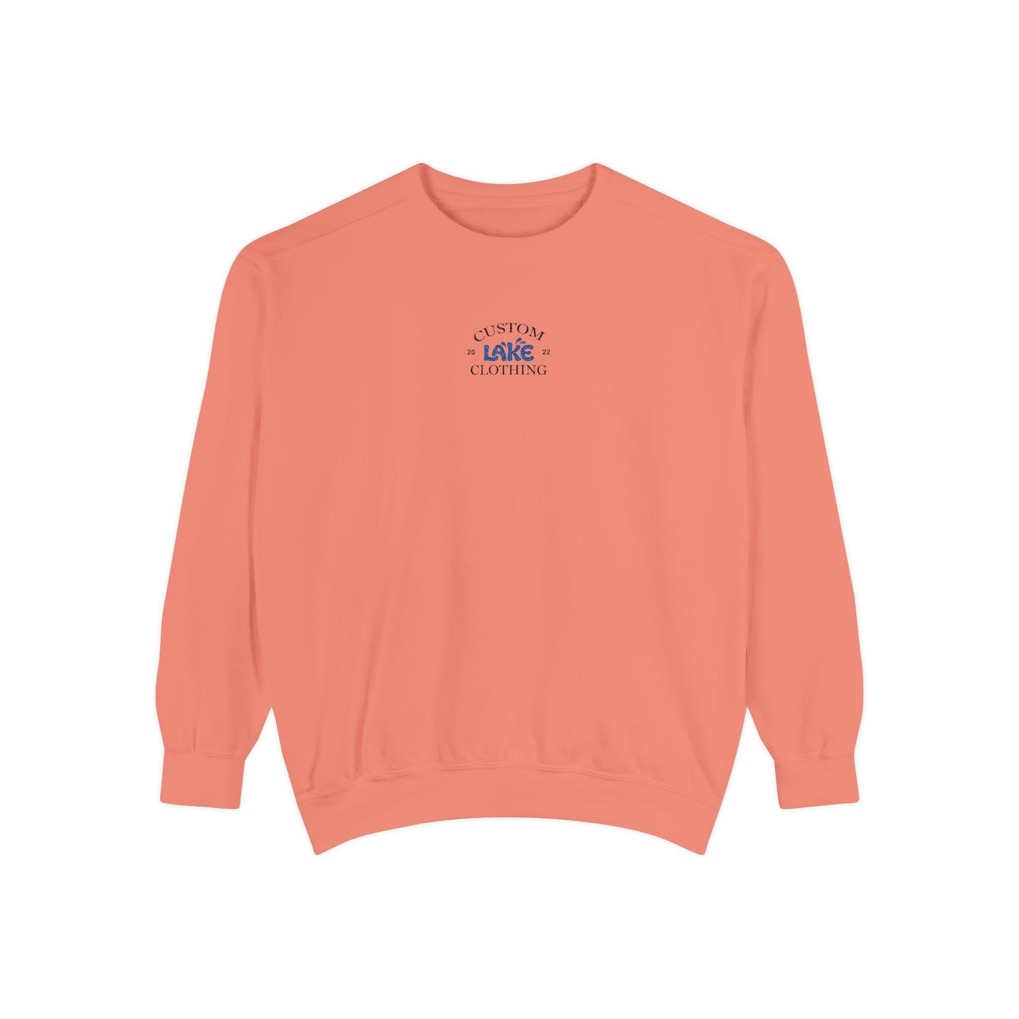 Crewneck Sweatshirt Embroidered - Comfort Colors